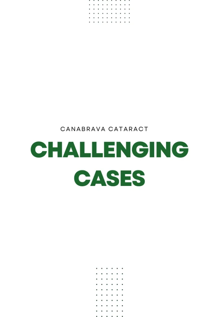 Challenging cases